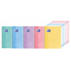 Oxford School Touch Europeanbook 5 Dotbook A4+ - Tapa Extradura - Dots 5x5 - 120 Hojas - Colores Surtidos