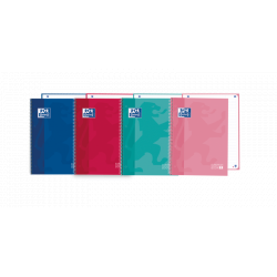 Oxford School Classic A5+ Europeanbook - Tapa Extradura - 80 Hojas - Colores Surtidos