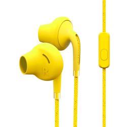 Energy Sistem Auriculares Style 2+ - Graves Profundos - Microfono - Control de Conversacion - Dual Length - Color Amarillo