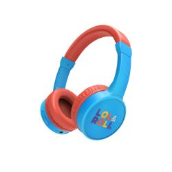 Energy Sistem Lol&Roll Pop Kids Auriculares Bluetooth - Compartir Musica - Bluetooth 5.1 - <85 Db Limite de Volumen - Color Azul