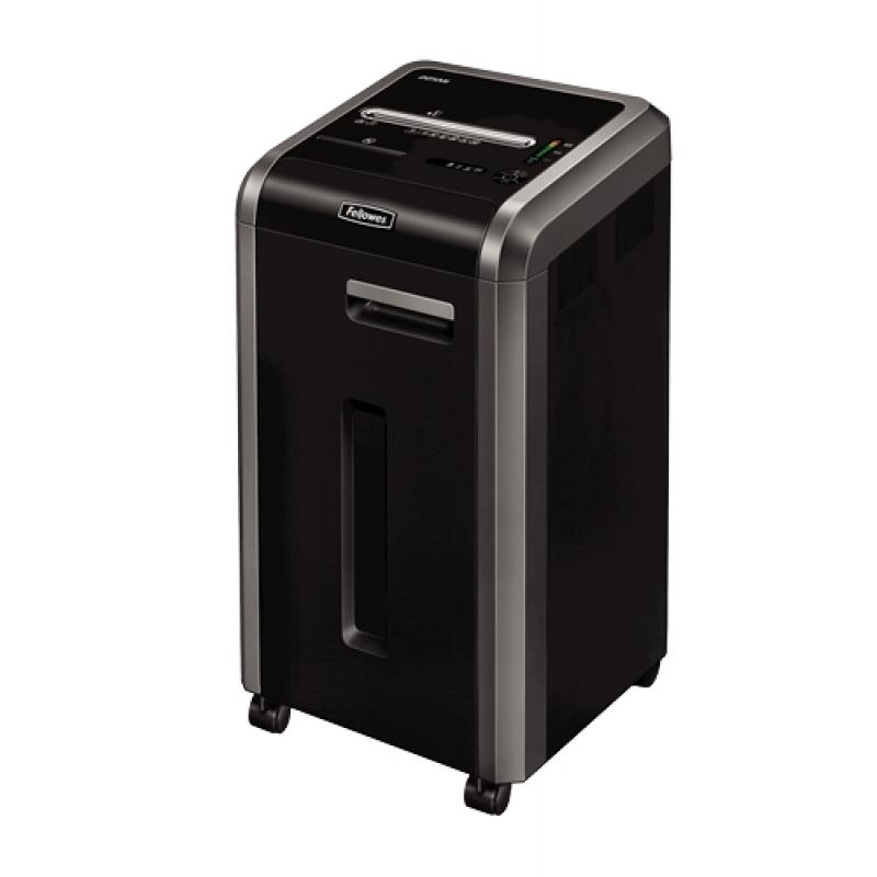 Fellowes 225Mi Destructora de Papel Manual Corte en Microparticulas - Destruye hasta 18 Hojas - 53L