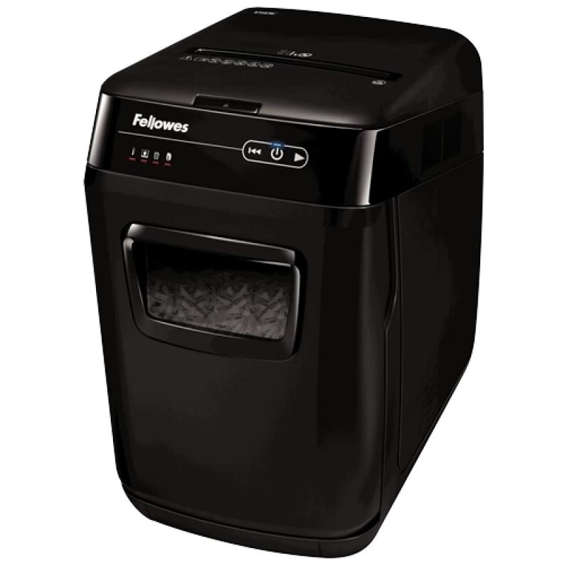 Fellowes AutoMax 150C Destructora de Papel Automatica Corte en Particulas - Alimentacion Automatica 150 Hojas - Ranura Manual 8 