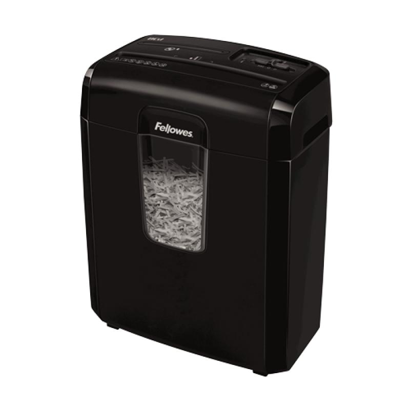 Fellowes 8Cd Destructora de Papel Manual Corte en Particulas - Destruye hasta 8 Hojas - 14L