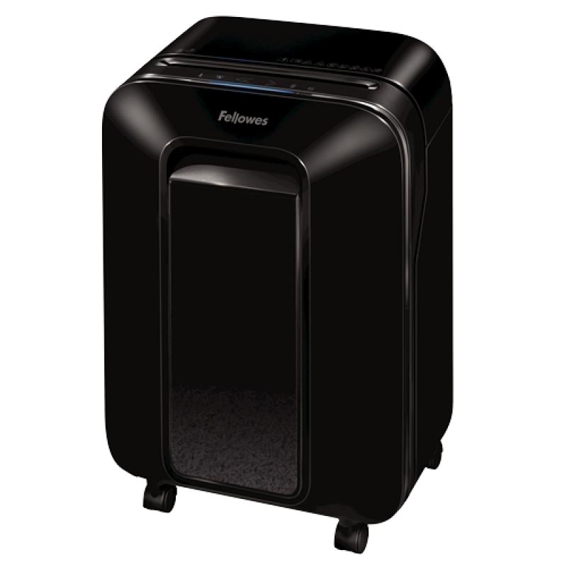 Fellowes LX201 Destructora de Papel Manual Microcorte - Destruye hasta 12 Hojas - 22L - Color Negro