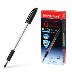 Erichkrause Boligrafo U-109 Classic Stick&Grip 1.0 - Ultra Glide Technology - Color Negro