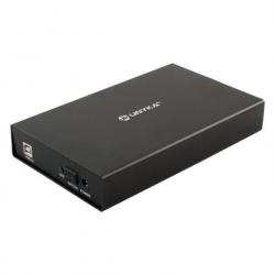 Unykach LOK 0.2 Caja Externa 3,5" USB 2.0 - Interruptor On/Off - Fabricada en Aluminio - Color Negro