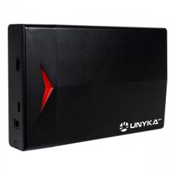Unykach UK35303 Caja Externa 3,5" USB-C - Color Negro