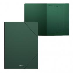 Erichkrause Carpetas Solapas Matt Classic A4 - Fabricada en Polipropileno - Color Verde