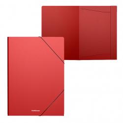 Erichkrause Carpetas Solapas Matt Classic A4 - Fabricada en Polipropileno - Color Rojo