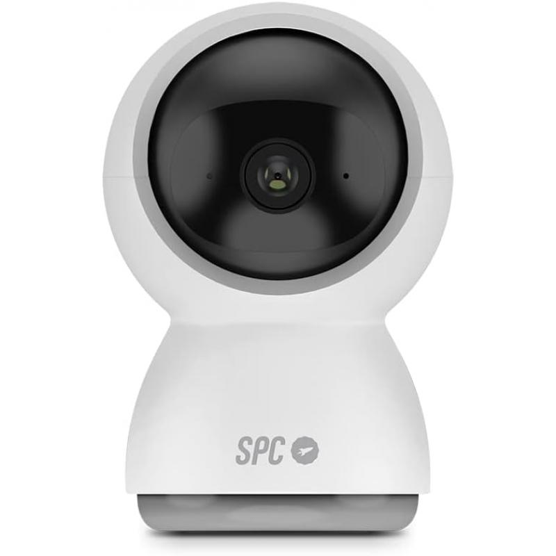 SPC Lares 360 Camara de Vigilancia Wifi - Giro 360º - Full HD 1080P - Seguimiento de Personas - Vision Nocturna - Diseño Discret