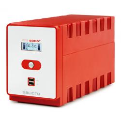 Salicru SPS 1200 SOHO+ Sistema de Alimentacion Ininterrumpida - SAI/UPS - de 1200 VA Line-interactive - Doble Cargador USB - Col