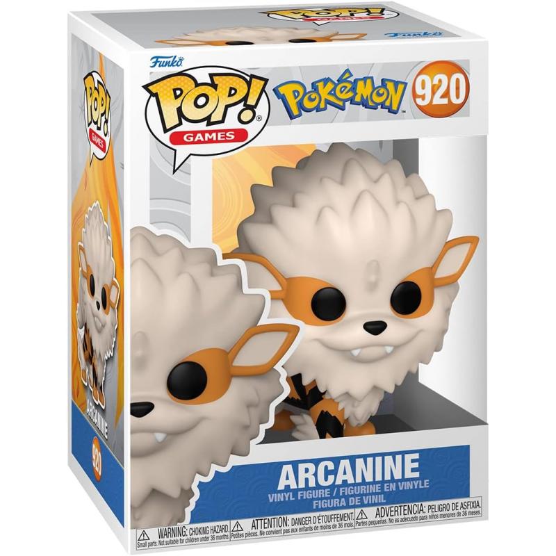 Funko Pop Pokemon Arcanine - Figura de Vinilo - Altura 9.5cm aprox.