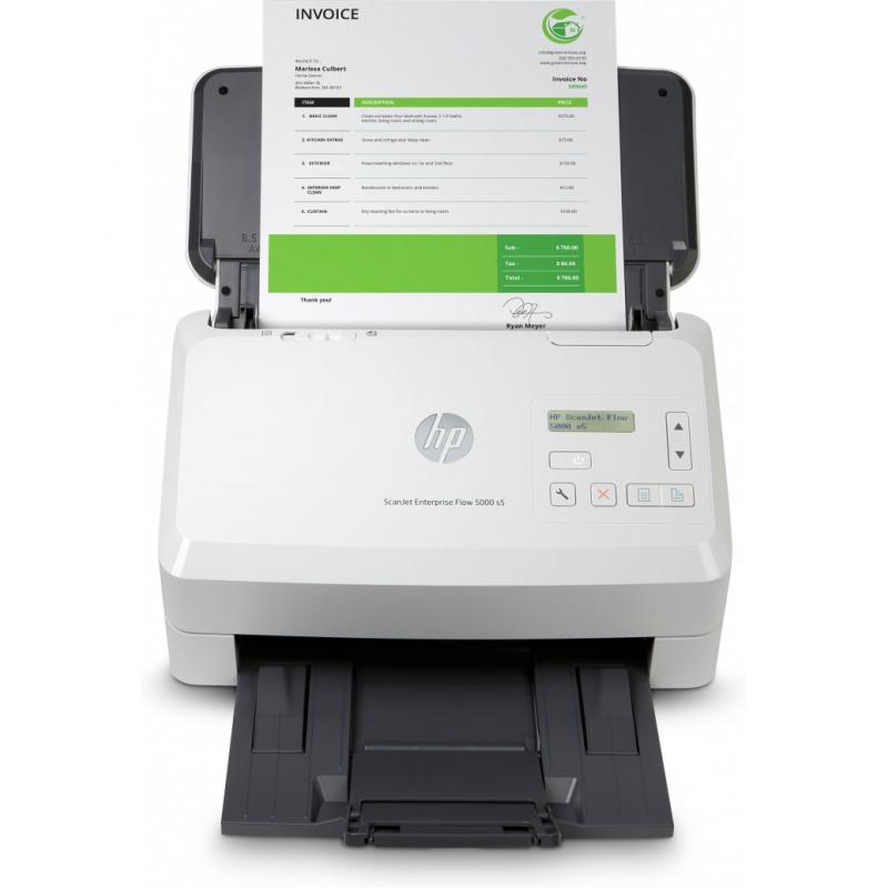 HP ScanJet Enterprise Flow 5000 s5 Escaner Documental - Hasta 65ppm - Alimentador Automatico - Doble Cara