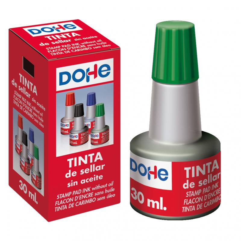 Dohe Tinta para Tampones y Sellos 30ml - Color Verde