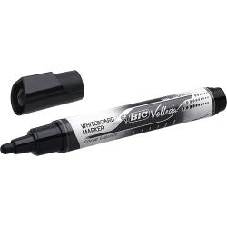 Bic Velleda Liquid Ink Marcador para Pizarra - Punta Media - Trazo 2.3mm - Tinta Liquida con Base de Alcohol - Color Negro