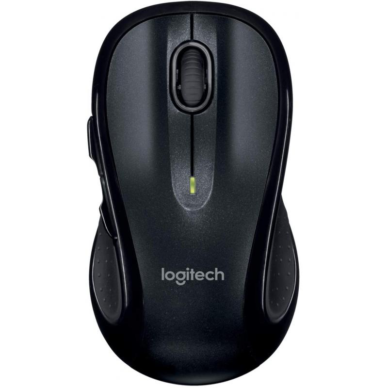 Logitech M510 Raton Laser Inalambrico USB 1000dpi - 7 Botones Programables - Uso Diestro - Color Negro