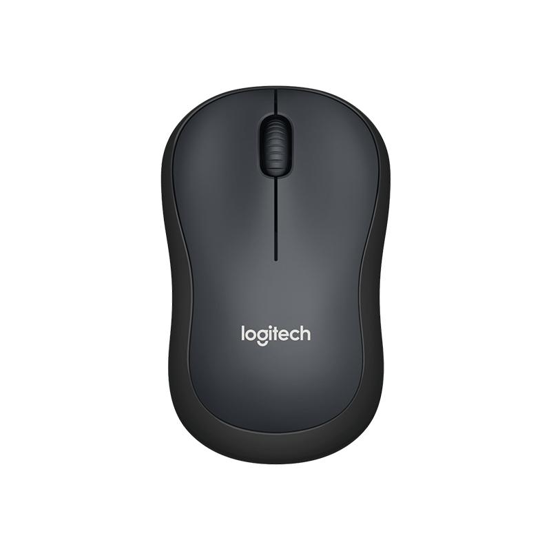 Logitech M220 Silent Raton Inalambrico 1000dpi - Silencioso - 3 Botones - Uso Ambidiestro - Color Gris