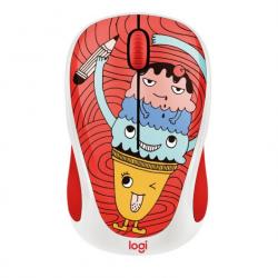 Logitech M238 Doodle Collection Raton Inalambrico USB 1000dpi - 3 Botones - Uso Ambidiestro