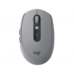 Logitech M590 Silent Raton Inalambrico USB 1000dpi - Silencioso - 7 Botones - Uso Diestro - Color Gris