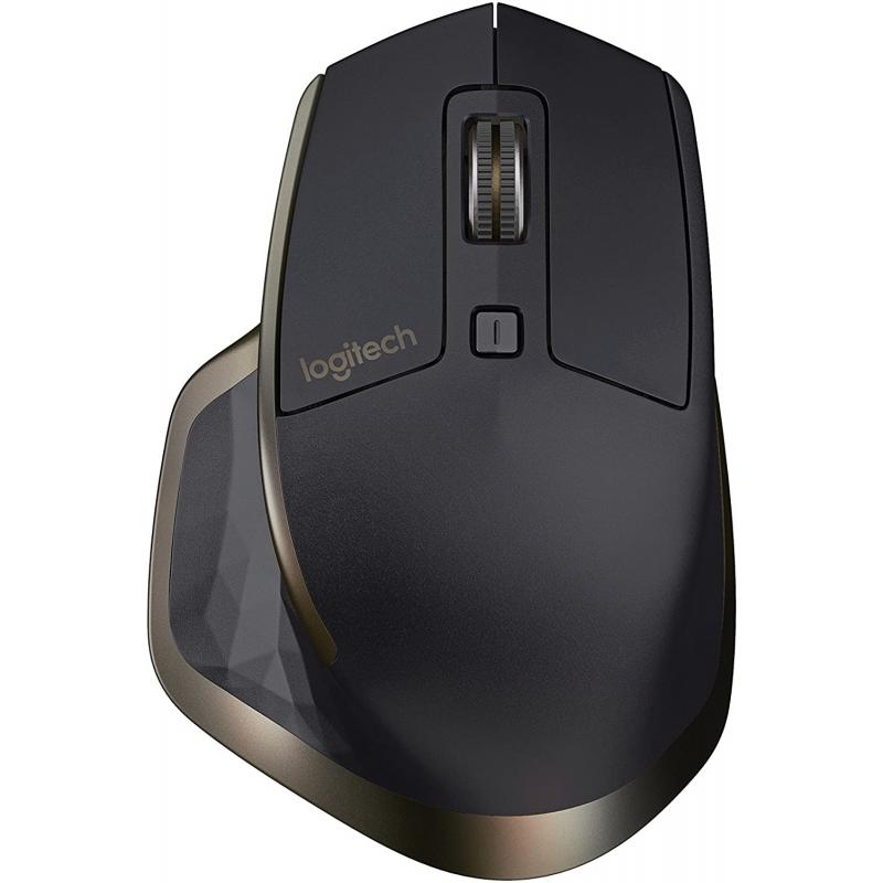 Logitech MX Master Raton Inalambrico USB 1600dpi - Recargable - 5 Botones - Rueda de Pulgar - Uso Diestro - Color Negro