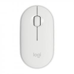 Logitech Pebble M350 Raton Inalambrico USB 1000dpi - 3 Botones - Uso Ambidiestro - Color Blanco