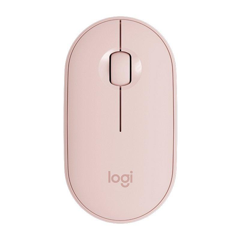 Logitech Pebble M350 Raton Inalambrico USB 1000dpi - 3 Botones - Uso Ambidiestro - Color Rosa