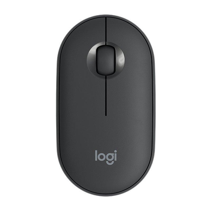 Logitech Pebble M350 Raton Inalambrico USB 1000dpi - 3 Botones - Uso Ambidiestro - Color Negro