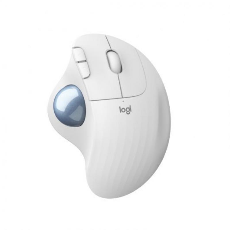 Logitech Ergo M575 Raton Inalambrico Trackball USB 2000dpi - 5 Botones - Uso Diestro - Color Blanco