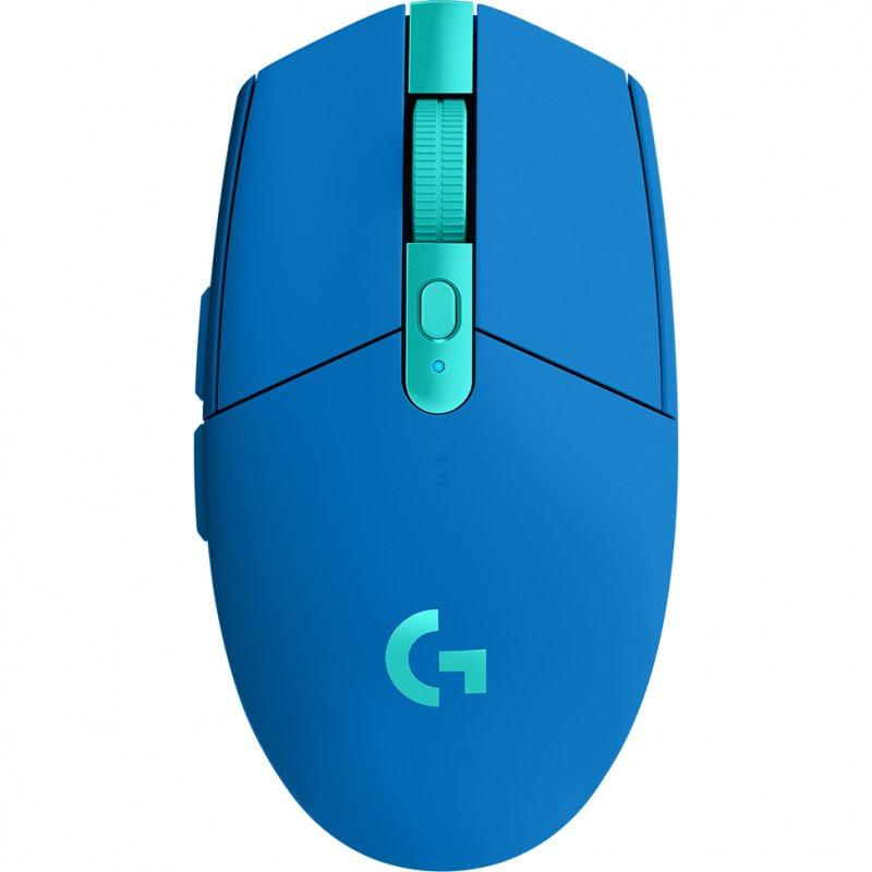 Logitech G305 Lightspeed Raton Inalambrico USB 12000dpi - 5 Botones Programables - Uso Diestro - Color Azul