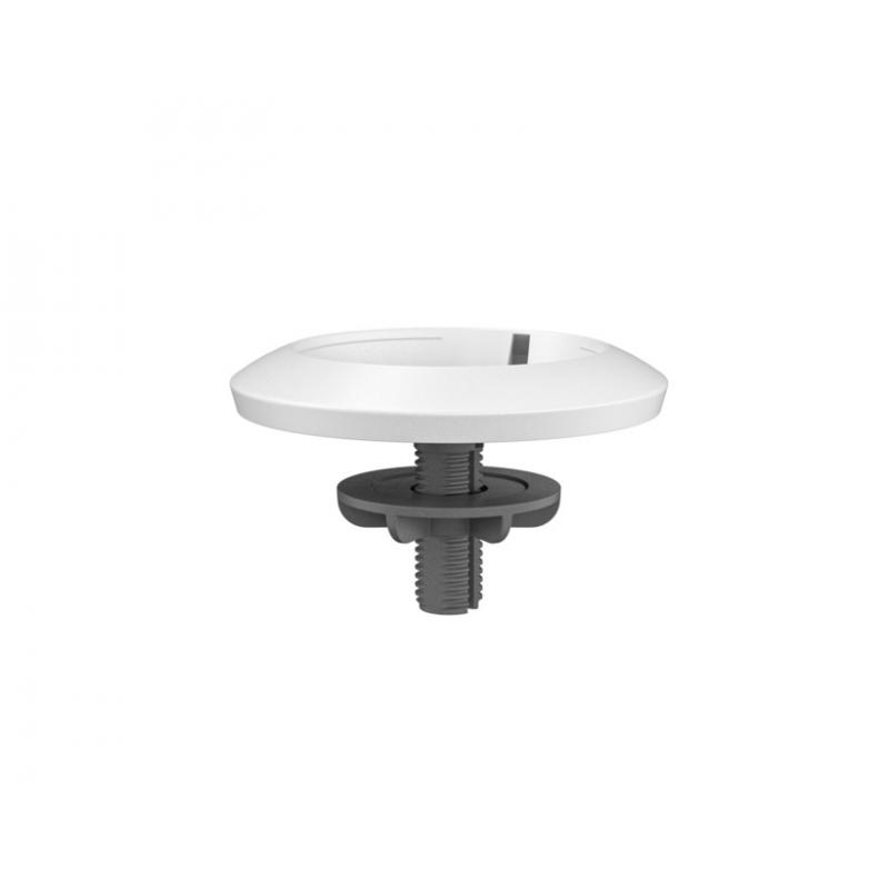 Logitech Soporte de Base de Microfono Rally - Mesas de entre 20-50mm de Grosor - Apto para Techos - Color Blanco