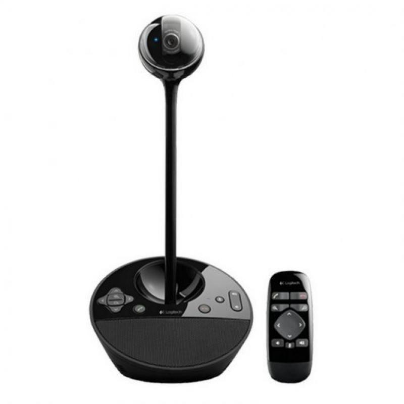 Logitech BCC950 Sistema de Videoconferencias HD 1080p - USB 2.0 - Microfono y Altavoz Integrados - Enfoque Automatico - Mando a 