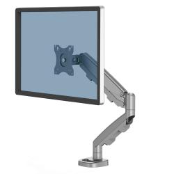 Fellowes Eppa Brazo para Monitor Individual - Hasta 39" y 8kg - Ajuste con Muelle de Gas - Color Plata