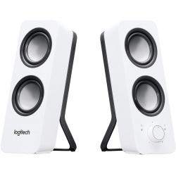 Logitech Z200 Altavoces Mutimedia Estereo 10W - Entrada Jack 3.5mm - Cable de 1.80m - Color Blanco