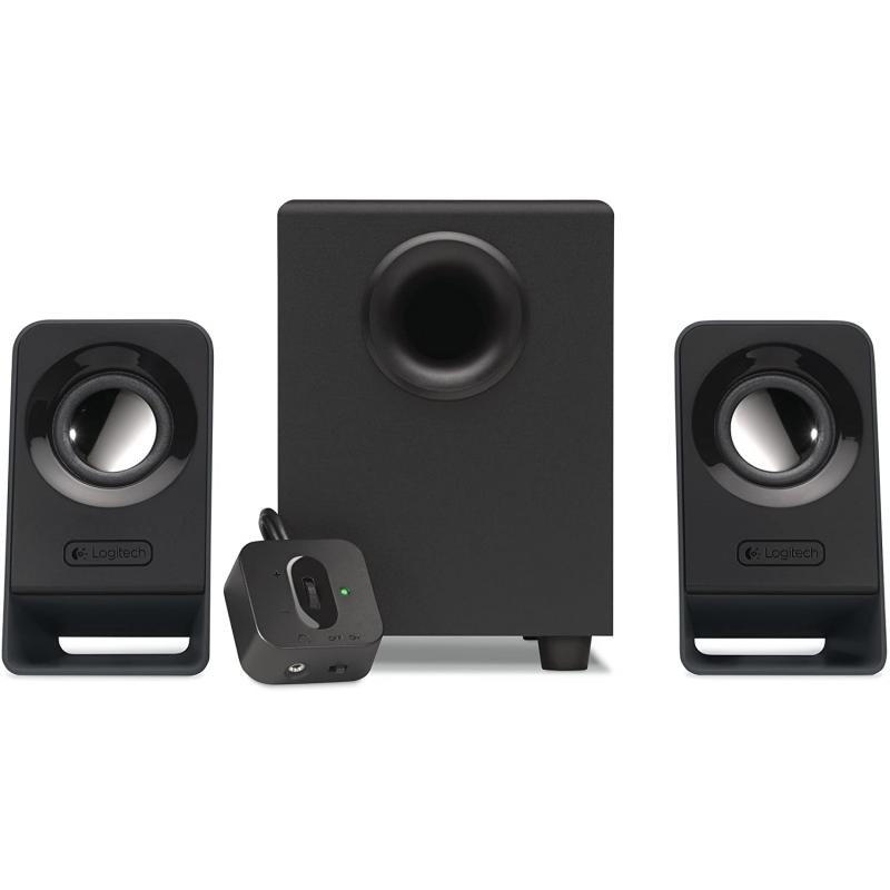 Logitech Z213 Sistema de Altavoces Multimedia 2.1 14W - Subwoofer 4W - Entrada jack 3.5mm - Cable de 1.50m - Color Negro