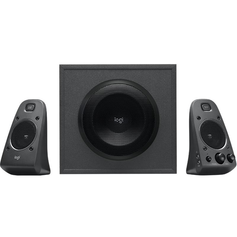 Logitech Z625 Altavoces 2.1 THX 140W - Subwoofer 260W - 2x Entradas Jack 3.5 mm - Entrada de Auriculares y RCA - Color Negro