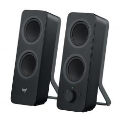 Logitech Z207 Altavoces 2.0 Bluetooth - 10W - Sonido Estereo - Entrada Jack 3.5 mm - Color Negro