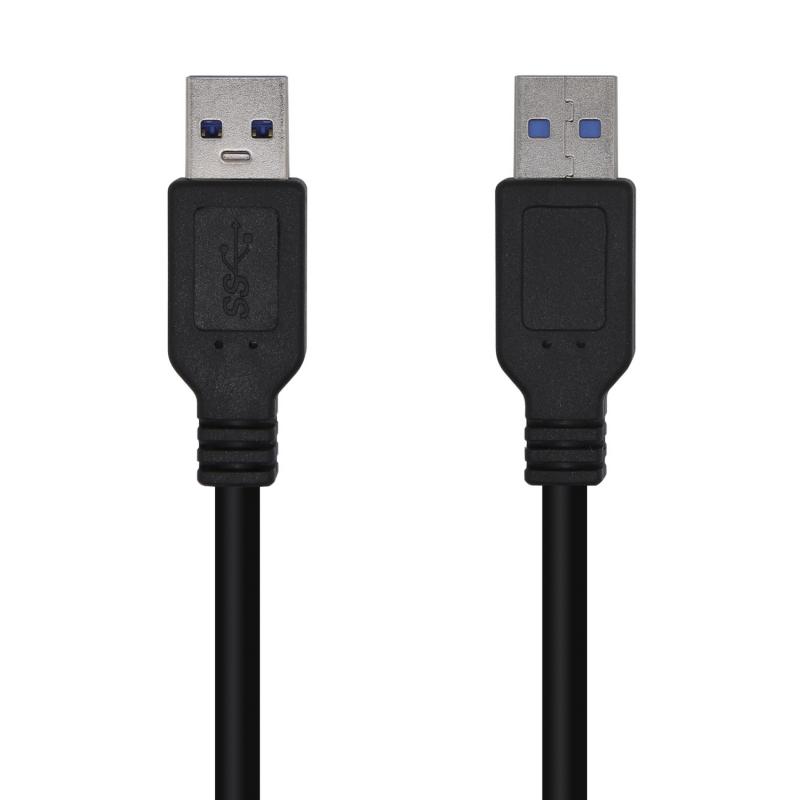 Aisens Cable USB 3.0 - Tipo A/M-A/M - 3.0M - Color Negro