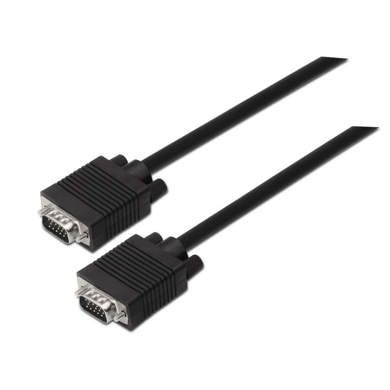 Aisens Cable SVGA - HDB15/Macho-HDB15/Macho - 5.0m - Color Negro