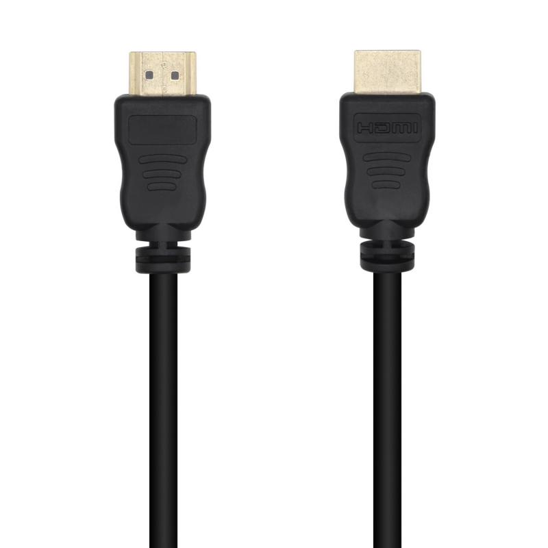 Aisens Cable HDMI V1.4 Alta Velocidad 14+1 CCS - A/M-A/M - 1.0M - Color Negro