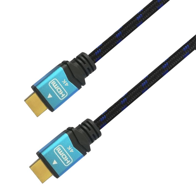 Aisens Cable HDMI V2.0 Premium Alta Velocidad / HEC 4K@60HZ 18Gbps - A/M-A/M - 0.5m - Color Negro