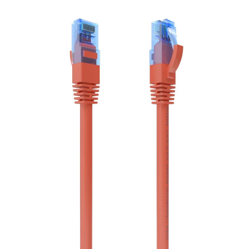 Aisens Cable de Red Latiguillo RJ45 Cat.6 UTP AWG26 CCA - 4.0m - Color Rojo