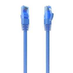 Aisens Cable de Red Latiguillo RJ45 Cat.6 UTP AWG26 CCA - 0.5m - Color Azul
