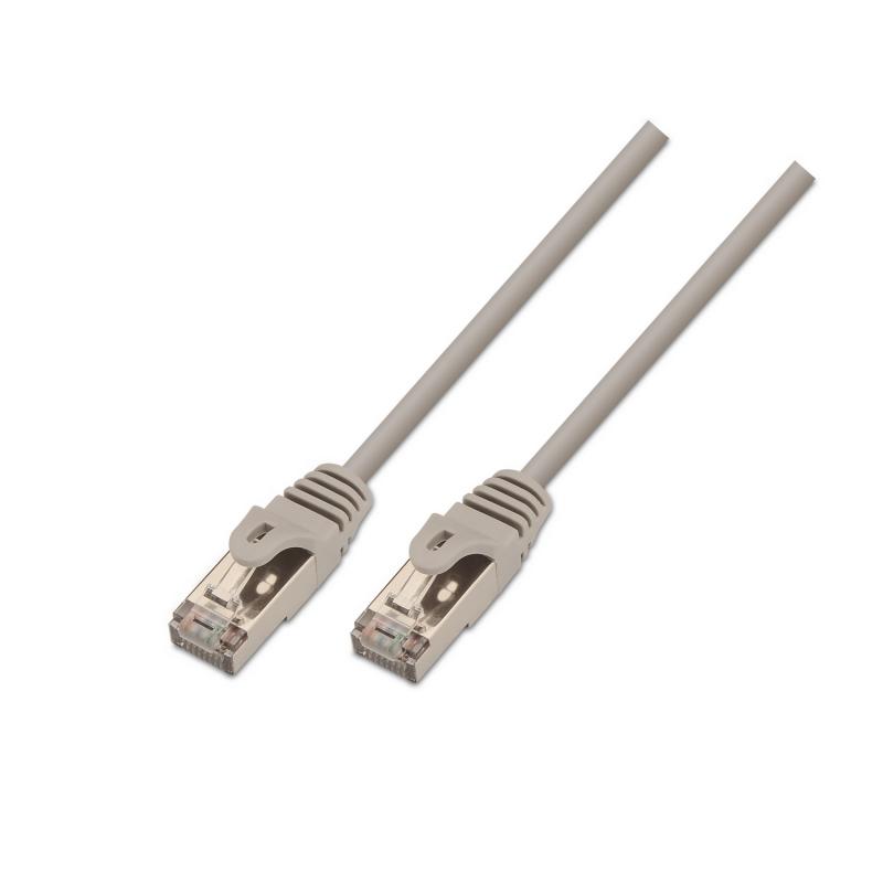 Aisens Cable de Red Latiguillo RJ45 Cat.6 FTP AWG24 - 1.0m - 10/100/1000 Mbit/s - Color Gris