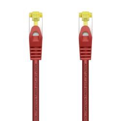 Aisens Cable de Red Latiguillo RJ45 LSZH Cat.7 600 MHz S/FTP PIMF AWG26 - 1.0M - Color Rojo