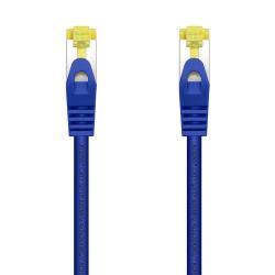Aisens Cable de Red Latiguillo RJ45 LSZH Cat.7 600 MHz S/FTP PIMF AWG26 - 1.0M - Color Azul