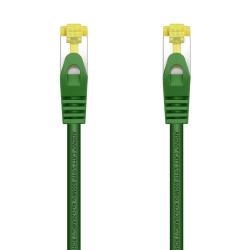 Aisens Cable de Red Latiguillo RJ45 LSZH Cat.7 600 MHz S/FTP PIMF AWG26 - 1.0M - Color Verde