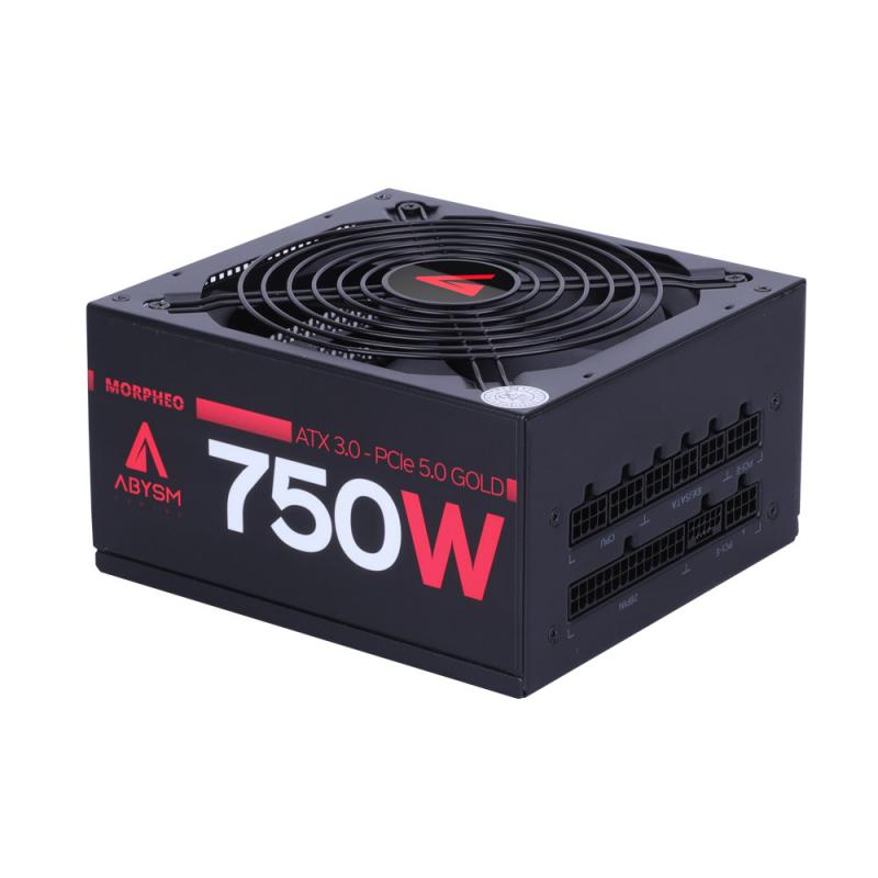 Abysm Gaming Morpheo G2 750W Fuente de Alimentacion 80 Plus Gold Modular 750W ATX - PFC Activo - Ventilador 140mm