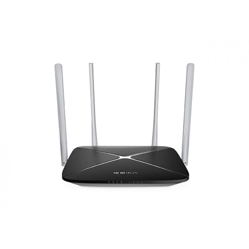 Mercusys Router Inalambrico AC1200 Dual Band - 5 Puertos - 10/100Mbps - 4 Antenas 5dBi