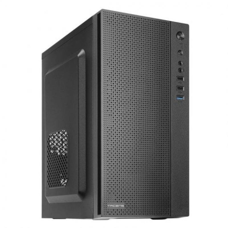 Tacens Anima AC5500 Caja Minitorre Micro ATX, Mini-ITX con Fuente de Alimentacion 500W - Tamaño HDD 2.5", 3.5" - USB-A 2.0, USB-