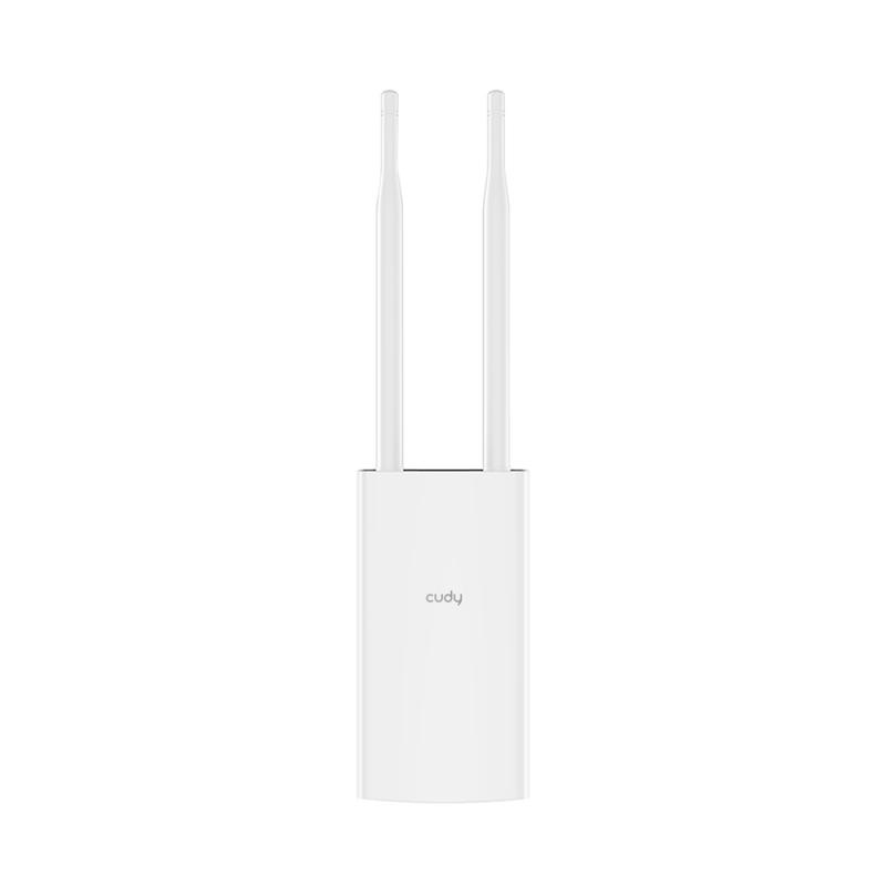 Cudy AP1200-Outdoor Punto de Acceso Inalambrico AC1200 para Exteriores - 2 Puertos Fast Ethernet - Velocidad Wi-Fi de 2,4 GHz, 3